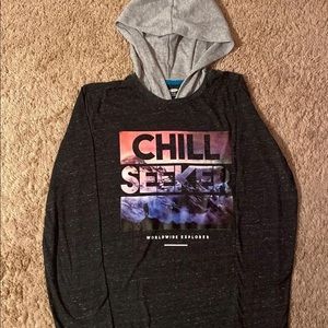 Boys Long Sleeve T-shirt Hoodie Size XXL